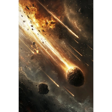 Peinture de Météorite